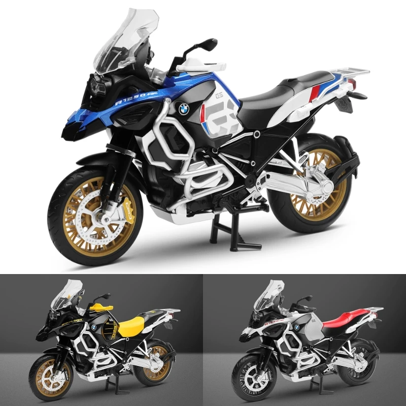 BMW R1250 GS Moto a Escala 1:12 Diecast