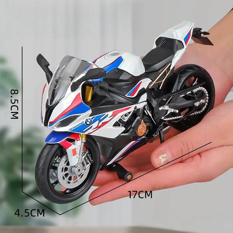 RMZ City BMW S1000RR Escala 1:12 Diecast — imagen 2