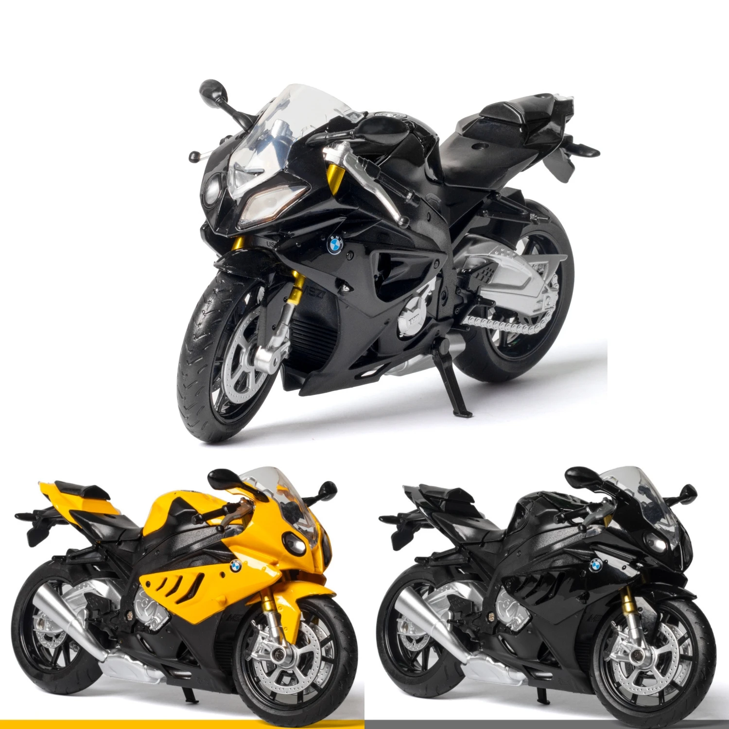 RMZ City BMW S1000RR Escala 1:12 Diecast — imagen 3