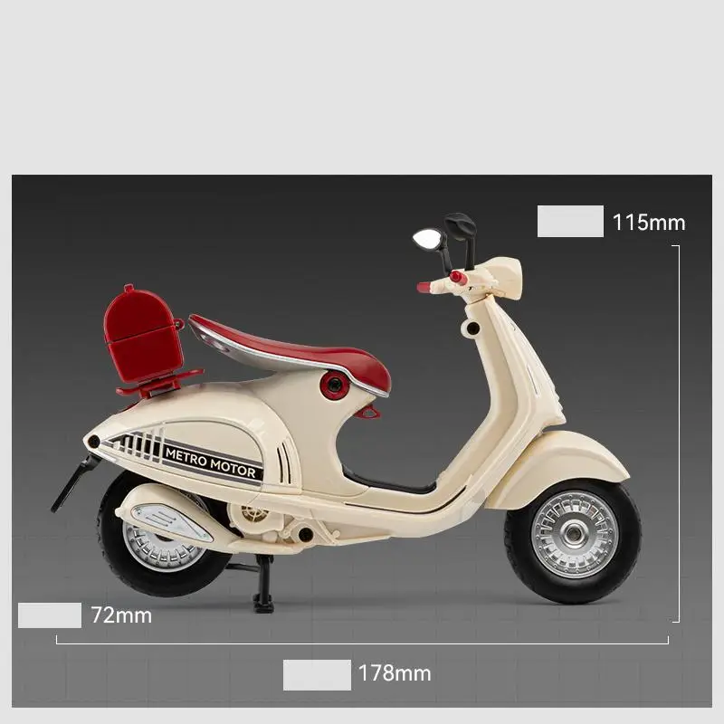 Vespa 946 Dragon Escala 1:12 Diecast — imagen 2