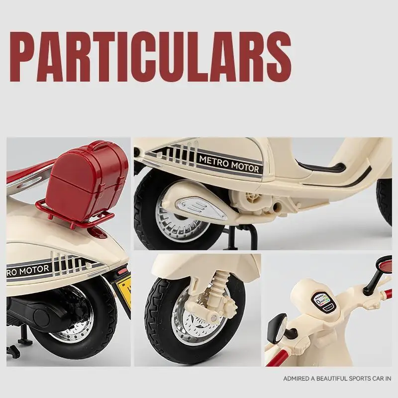 Vespa 946 Dragon Escala 1:12 Diecast — imagen 4