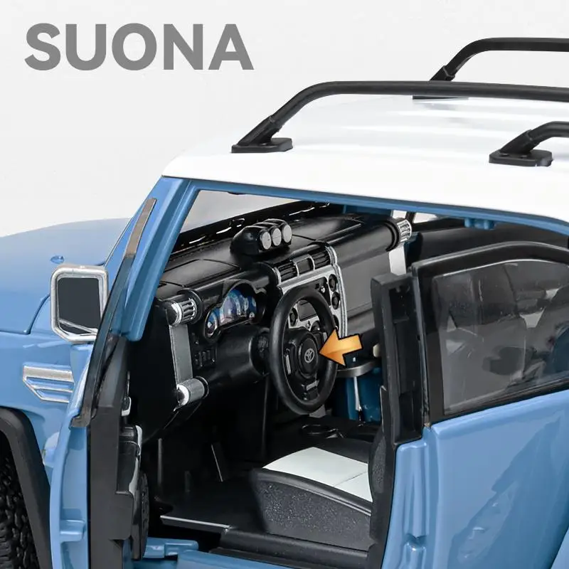 Toyota FJ Land Cruiser Escala 1:24 Diecast — imagen 5