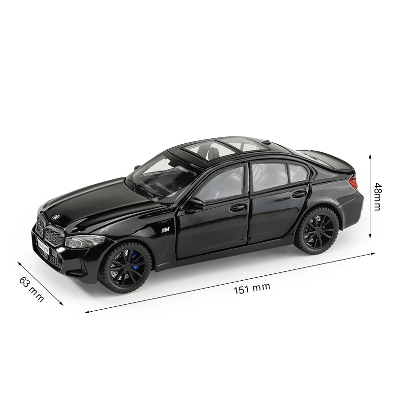 BMW 320i Sedan Miniatura 1:32 Diecast — imagen 2