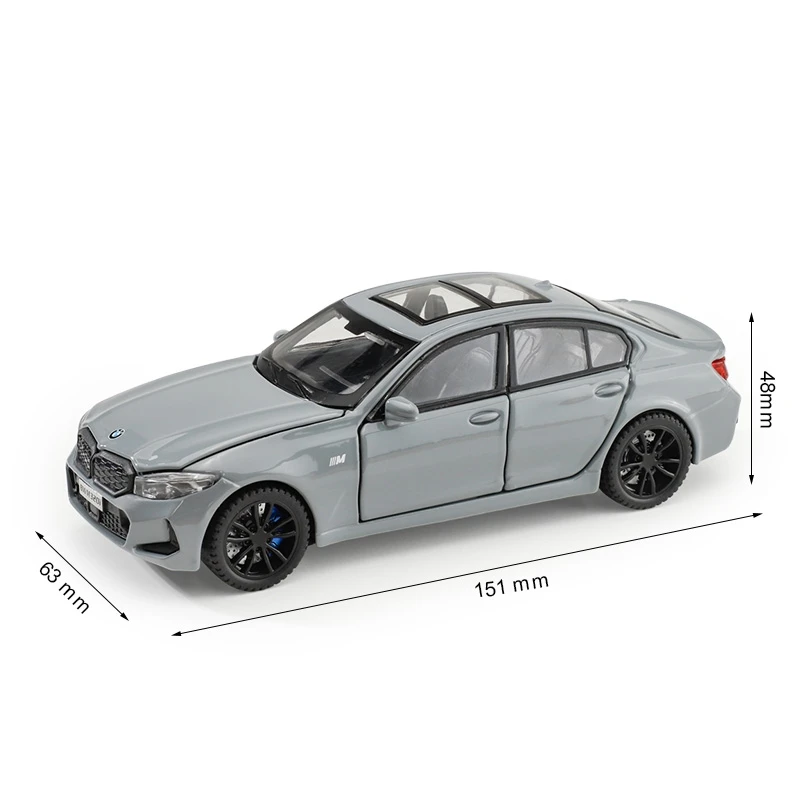BMW 320i Sedan Miniatura 1:32 Diecast — imagen 3