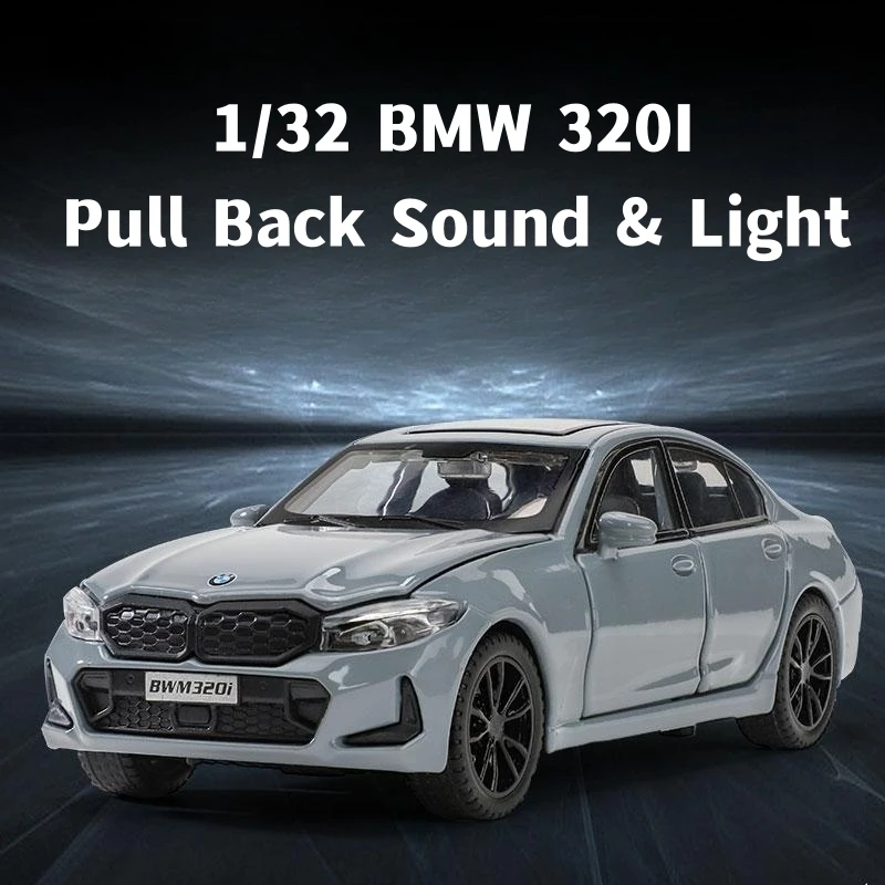 BMW 320i Sedan Miniatura 1:32 Diecast — imagen 6