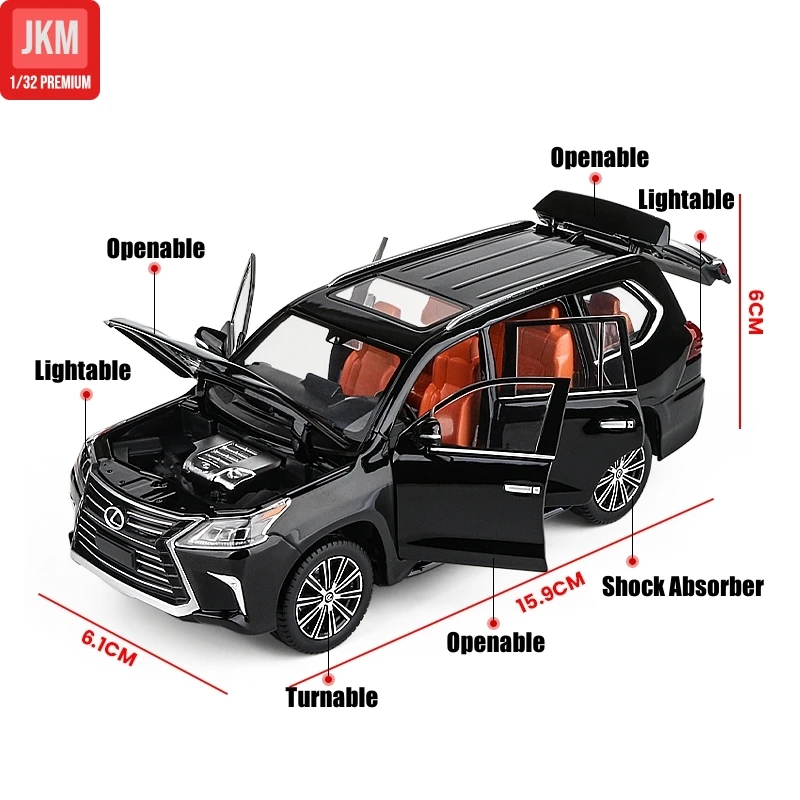 Lexus LX570 Diecast 1:32 - Edición Premium — imagen 2