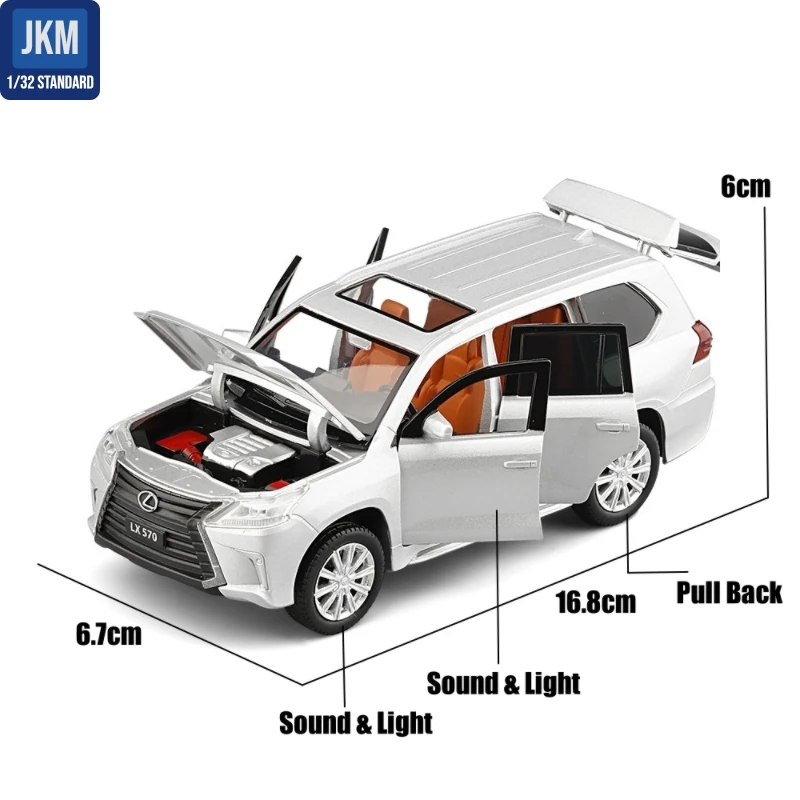 Lexus LX570 Diecast 1:32 - Edición Premium — imagen 3