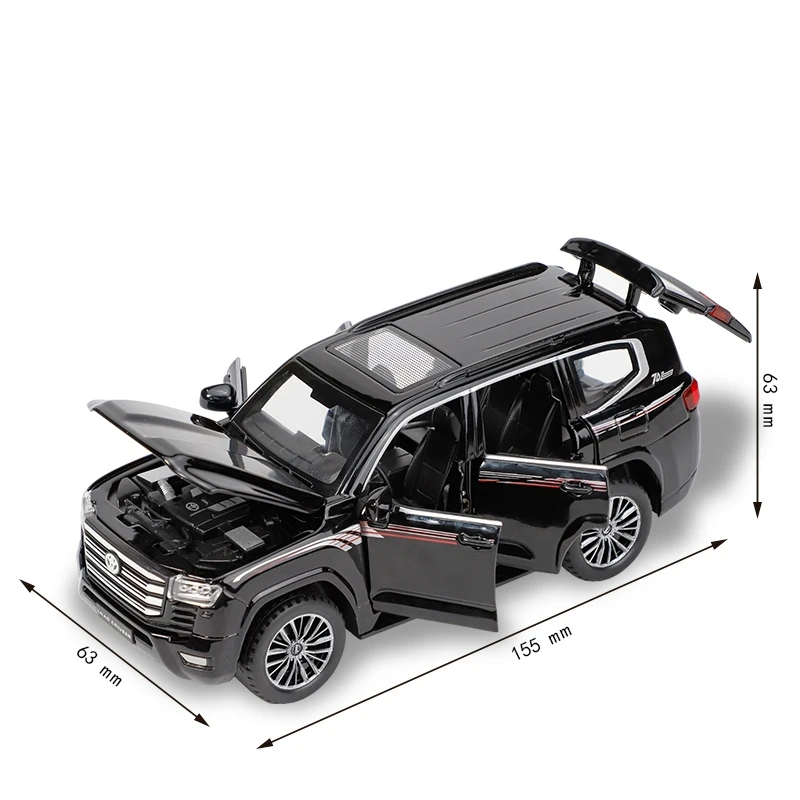 Toyota Land Cruiser LC300 Diecast 1:32 — imagen 3