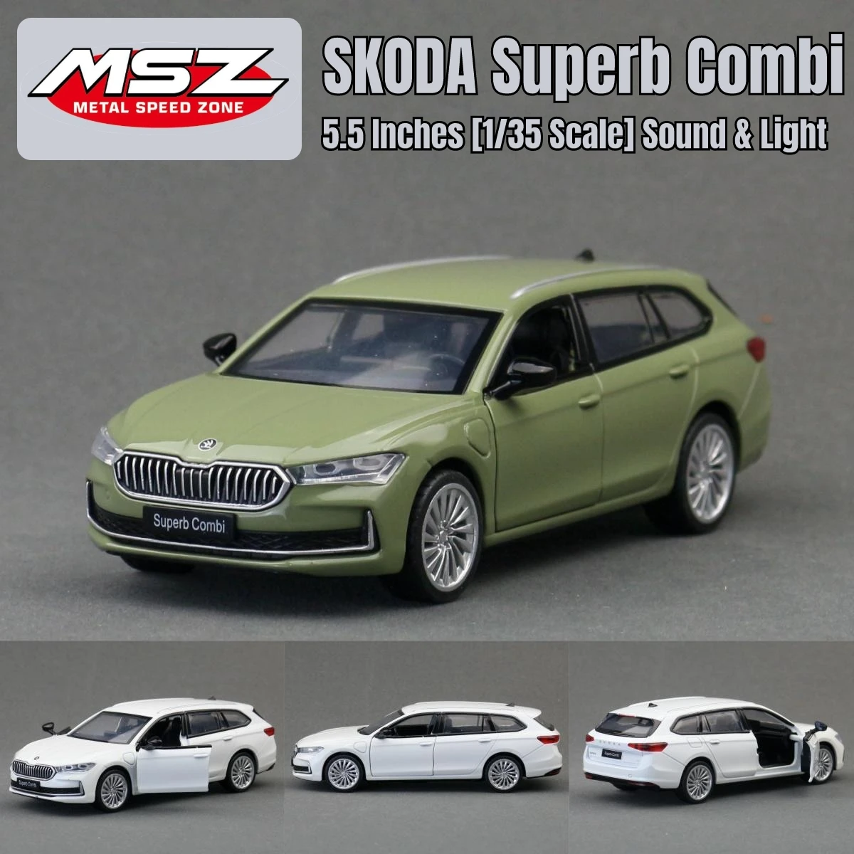 Skoda Superb Combi 1:35 Diecast MSZ — imagen 1