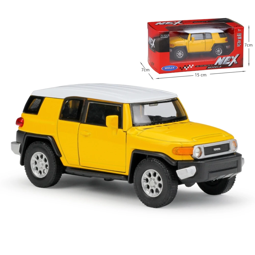 Welly Toyota FJ Cruiser 1:36 Coleccionable