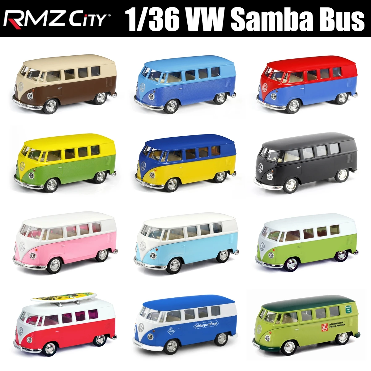 RMZ City Volkswagen T1 Samba Bus 1:36 — imagen 1