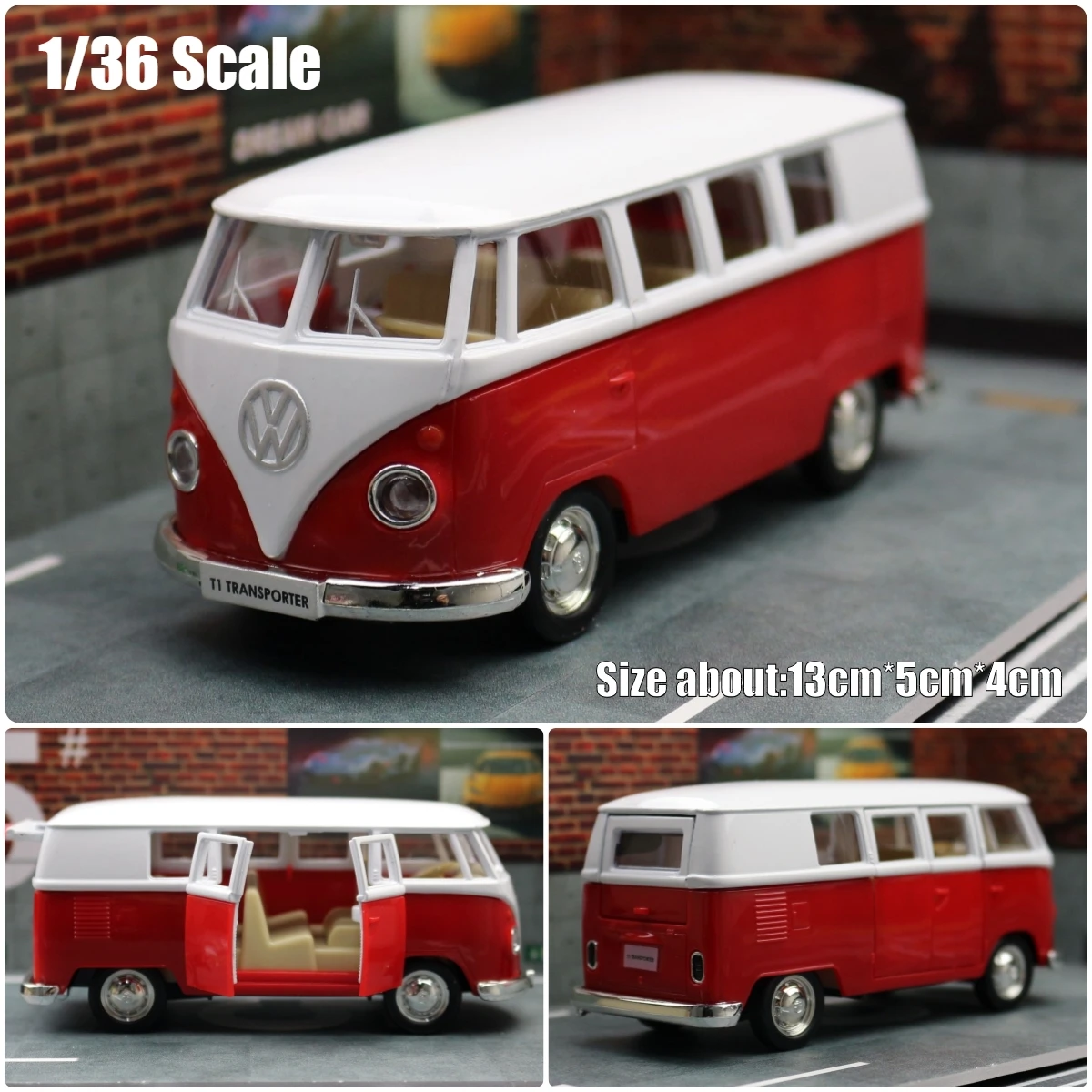 RMZ City Volkswagen T1 Samba Bus 1:36 — imagen 2
