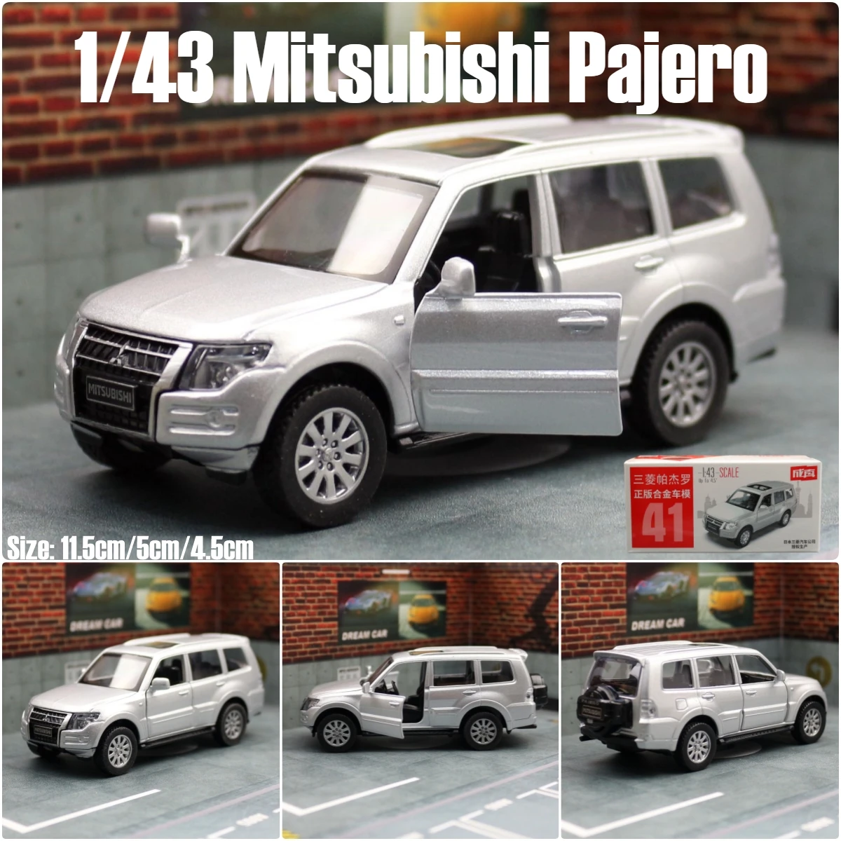 Mitsubishi Pajero Diecast 1:43 — imagen 1