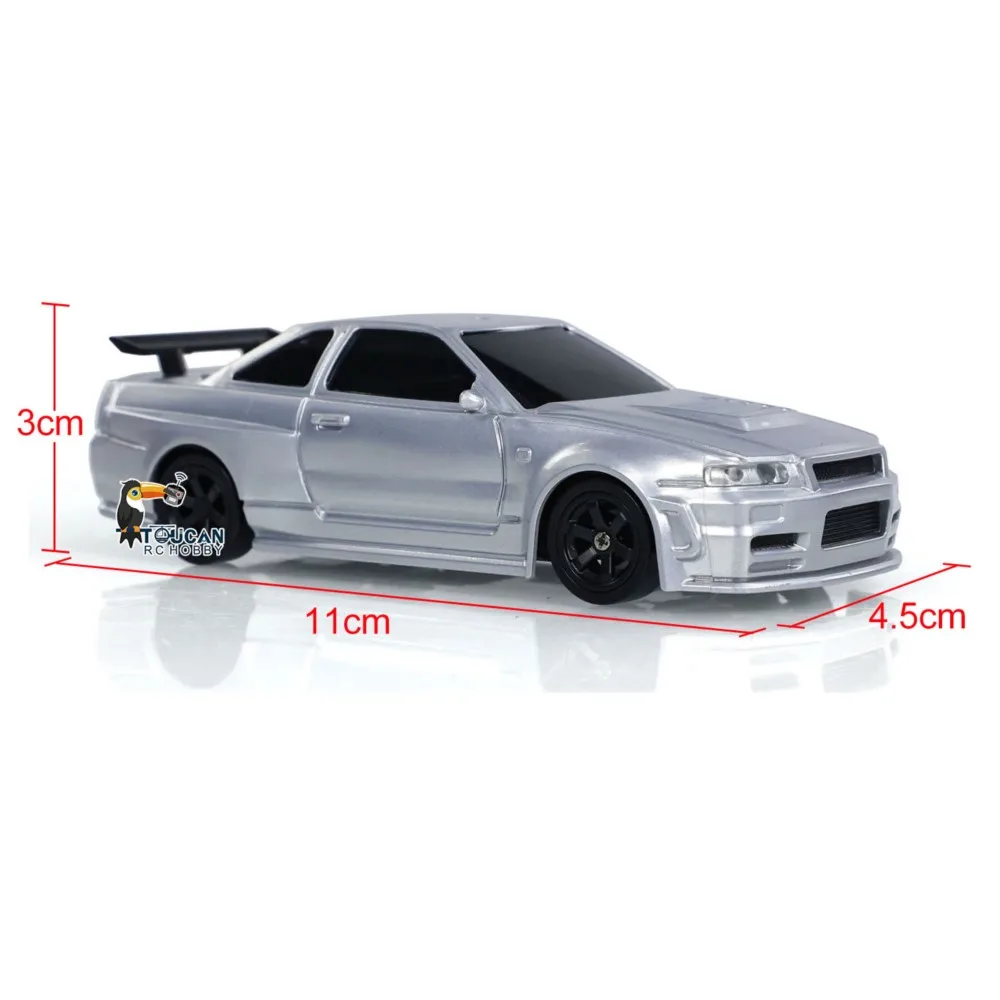 Mini Carro RC Drift 4WD Escala 1:43 — imagen 4