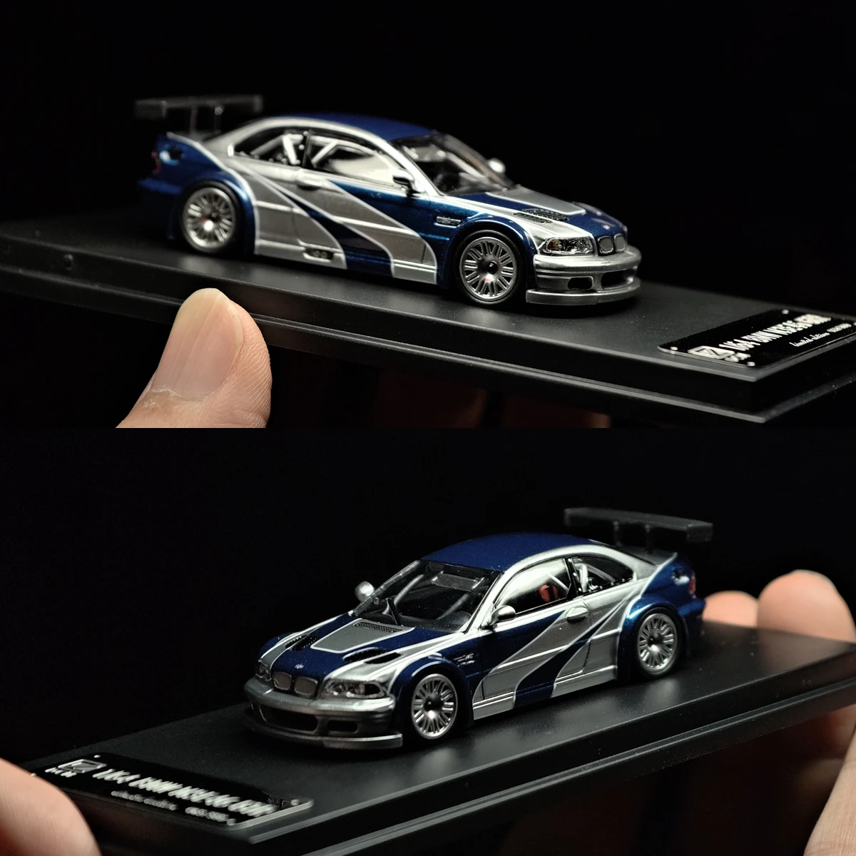 BMW M3 E46 GTR Diecast Escala 1:64 — imagen 3