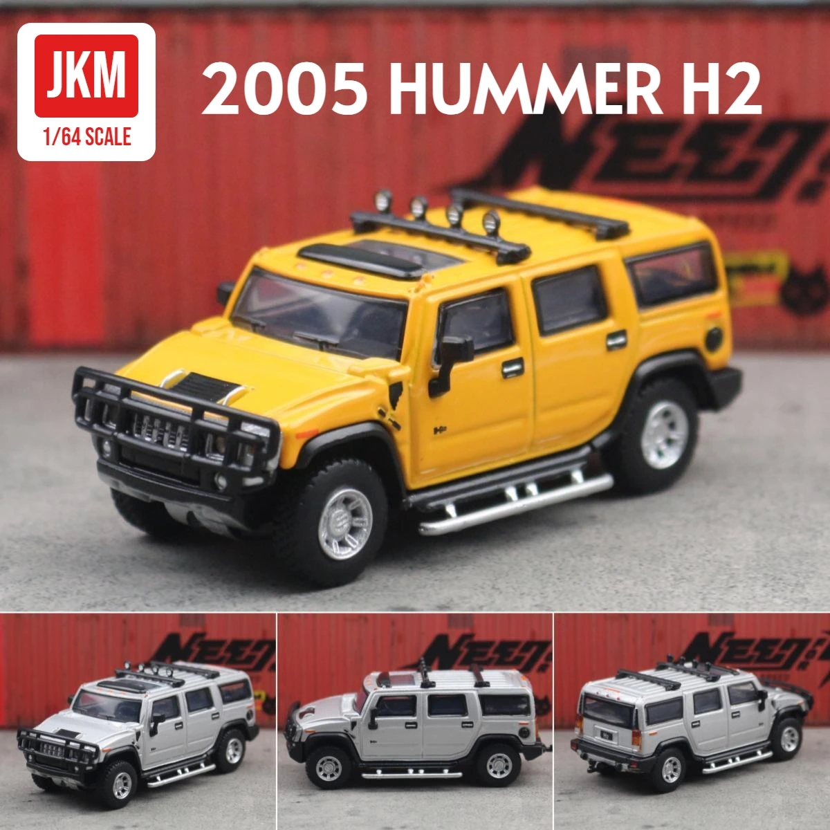 Hummer H2 SUV Escala 1:64 Modelo a Escala de Colección