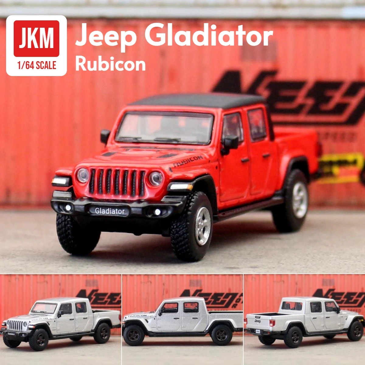 Jeep Gladiator Rubicon 1:64 Camioneta a Escala — imagen 1