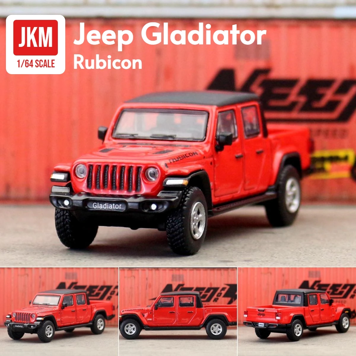 Jeep Gladiator Rubicon 1:64 Camioneta a Escala — imagen 2