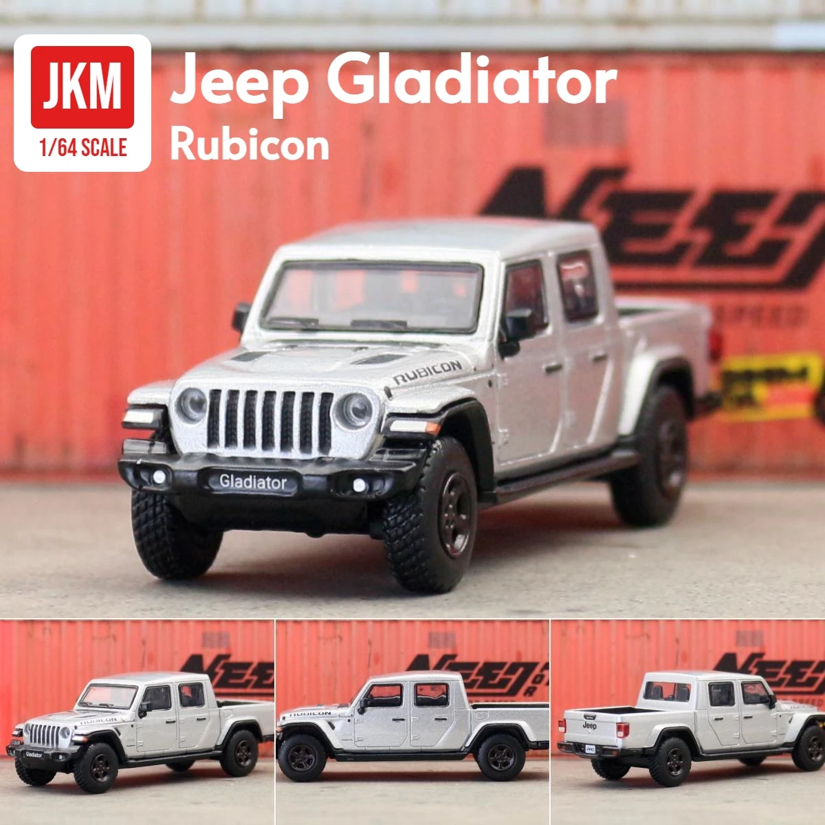 Jeep Gladiator Rubicon 1:64 Camioneta a Escala — imagen 3