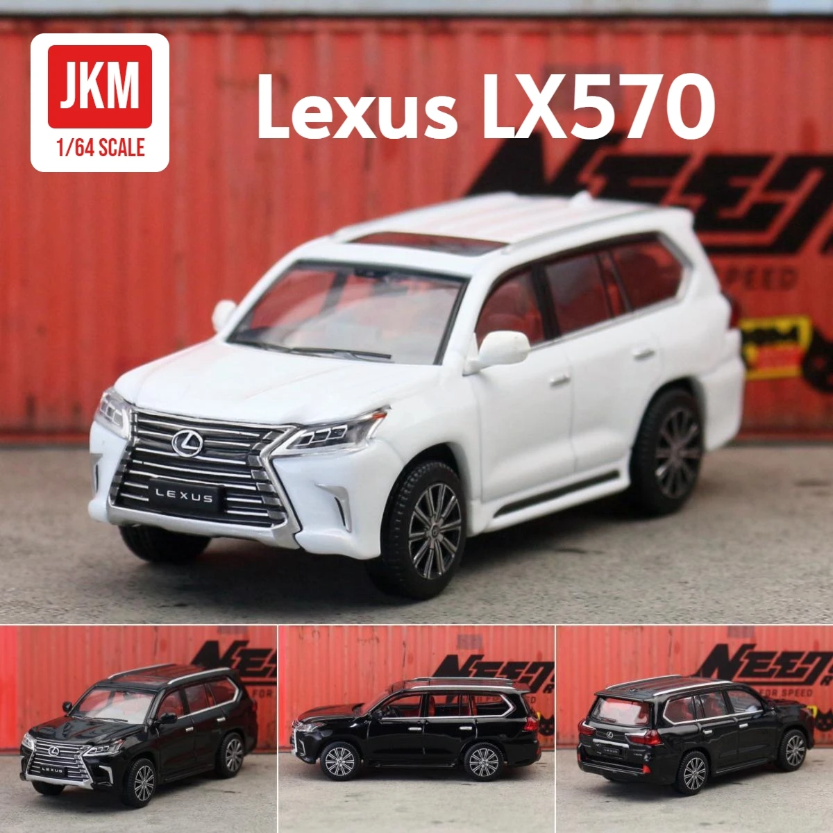 Lexus LX570 Escala 1:64 JKM Diecast — imagen 1
