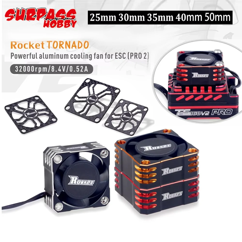 Surpass Rocket Ventiladores de Enfriamiento para Motor RC — imagen 1