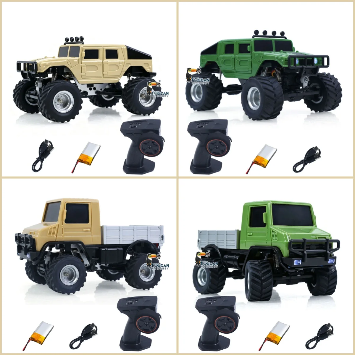 JIABAILE 3603/3604 1:36 4x4 RTR — imagen 1
