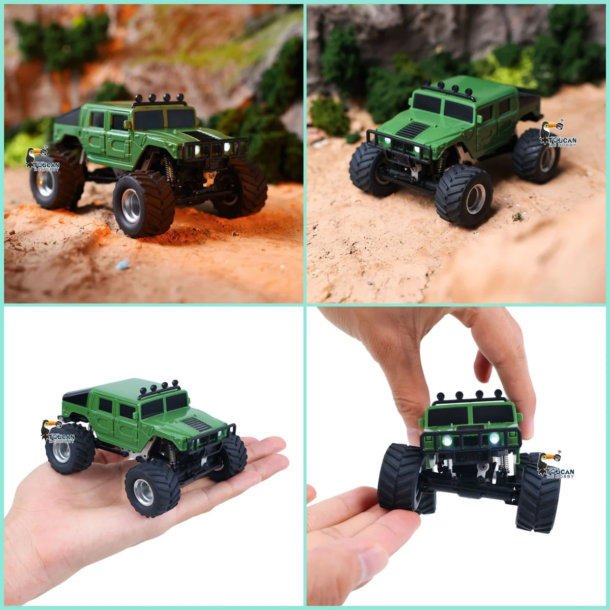 JIABAILE 3603/3604 1:36 4x4 RTR — imagen 3
