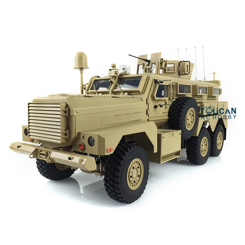 HG P602 6x6 MRAP Militar Escala 1:12 — imagen 2