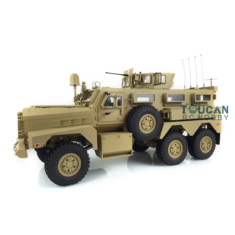 HG P602 6x6 MRAP Militar Escala 1:12 — imagen 3