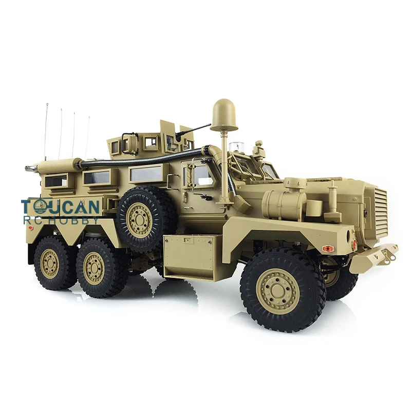 HG P602 6x6 MRAP Militar Escala 1:12 — imagen 4