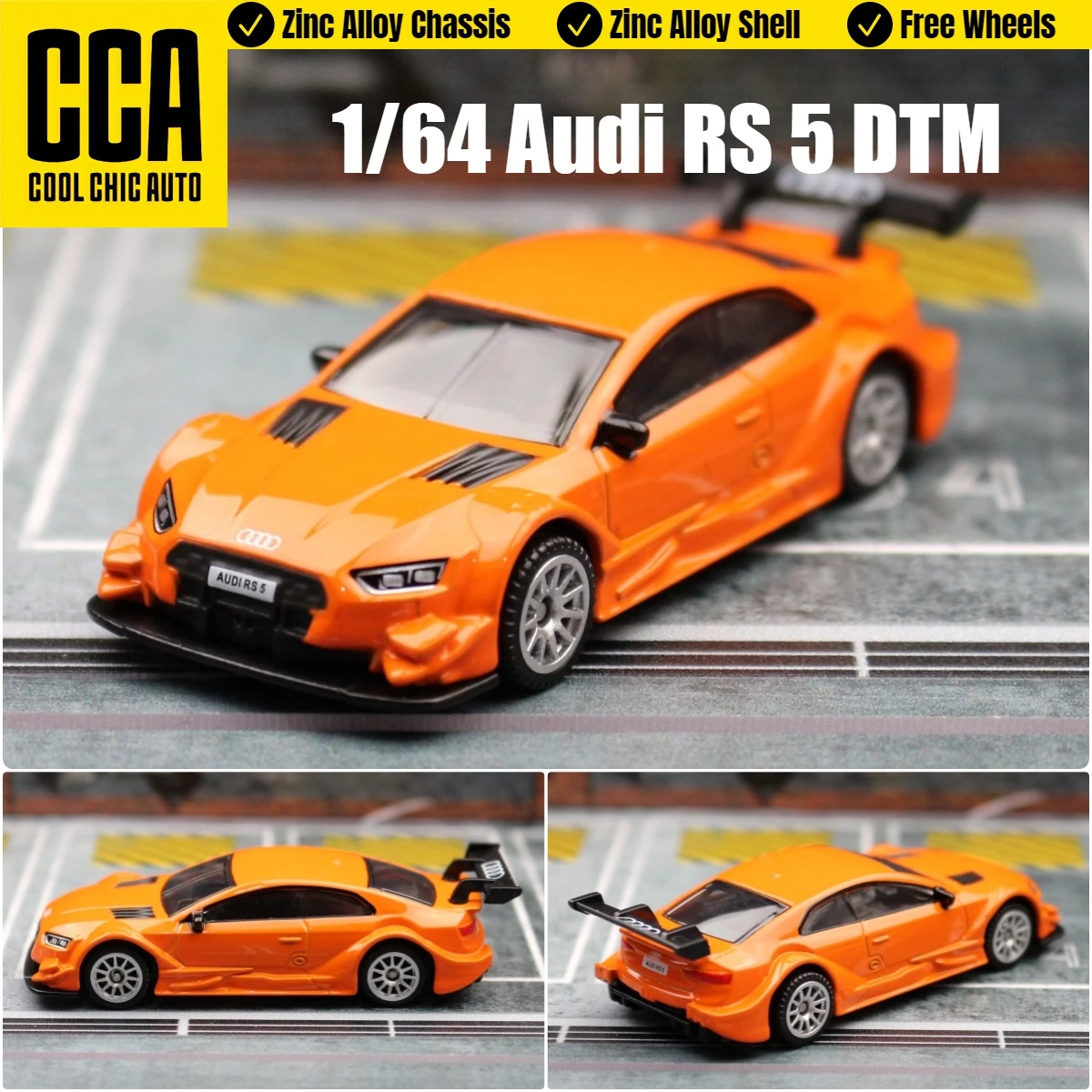 Audi RS5 DTM Racing Escala 1:64 Coleccionable — imagen 1