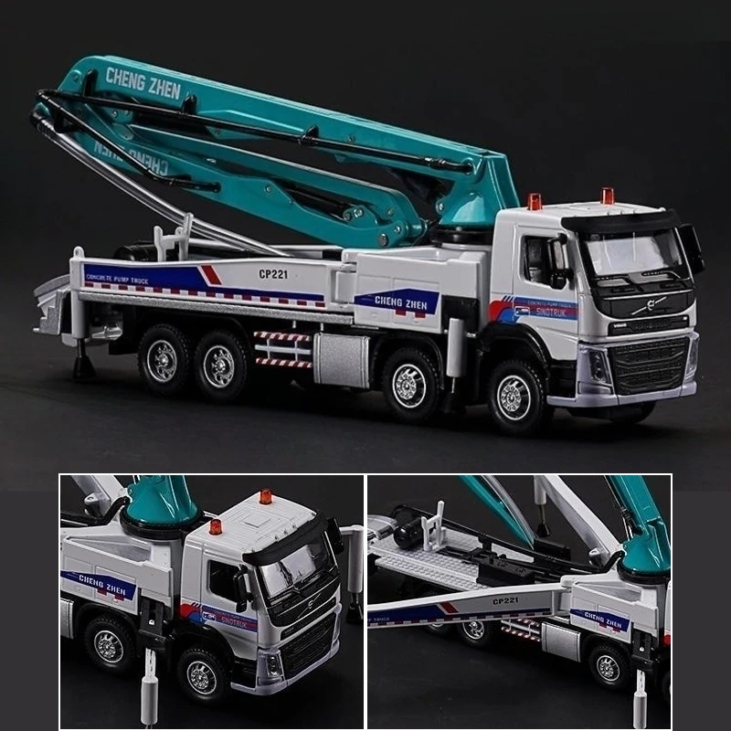 Volvo Camión Bomba de Hormigón Escala 1:50