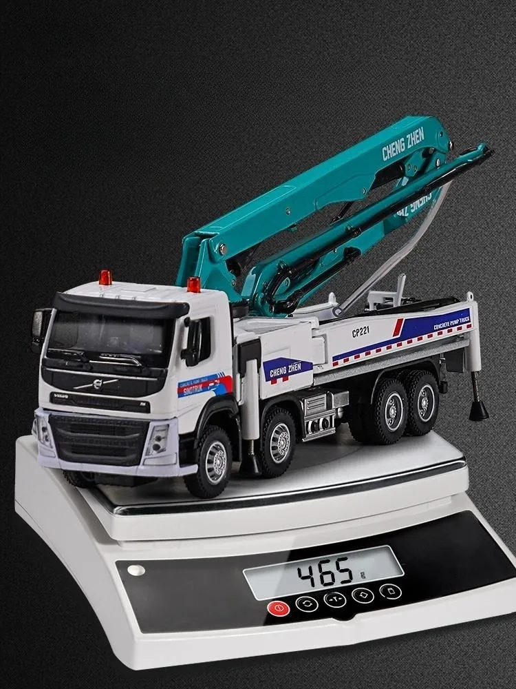 Volvo Camión Bomba de Hormigón Escala 1:50 — imagen 4
