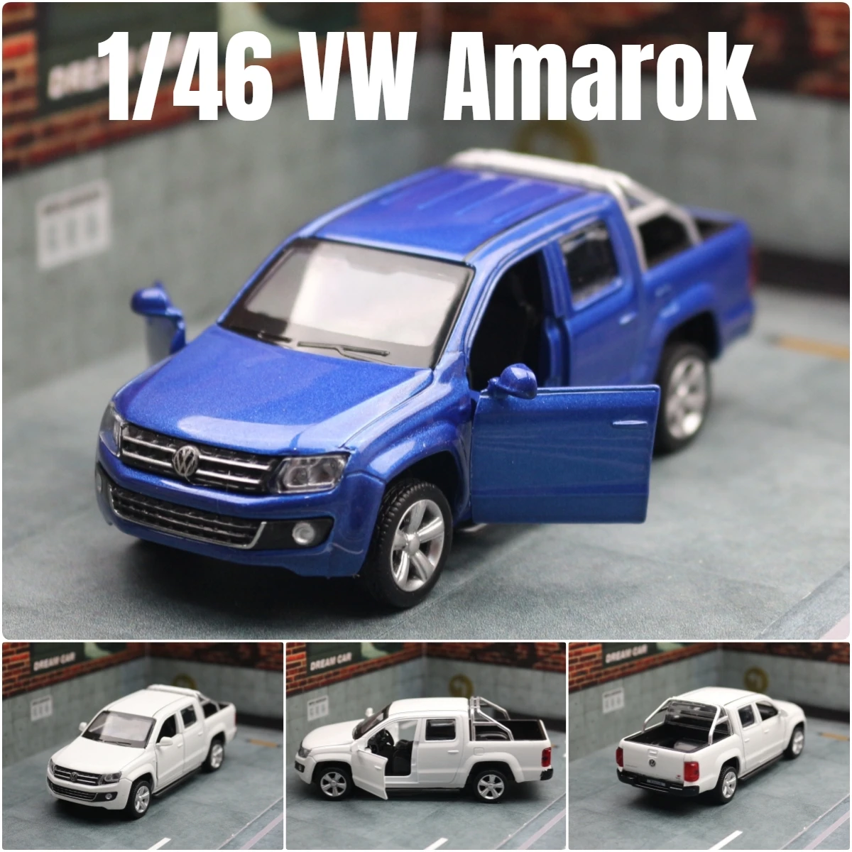 Volkswagen Amarok Miniatura 1:46 Metal Fundido — imagen 1