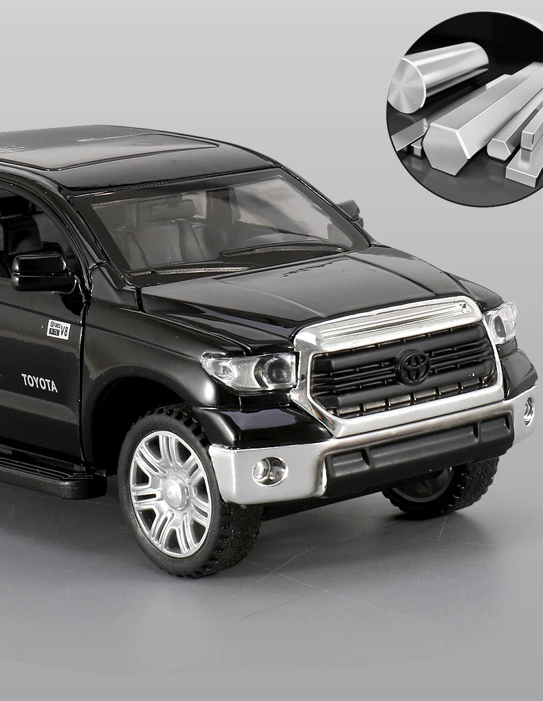 Toyota Tundra TRD Escala 1:32 Metal Fundido — imagen 6