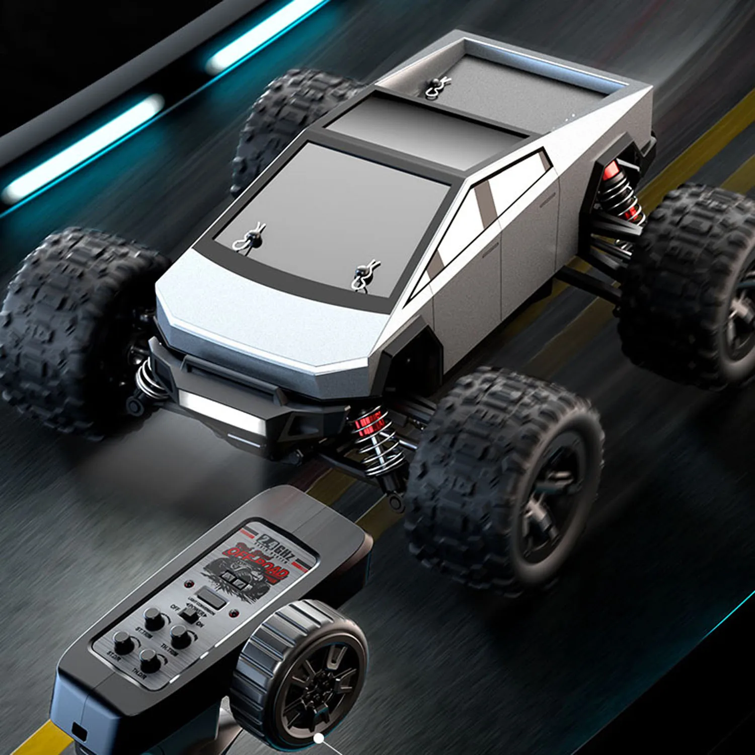 Camioneta RC C8811 1:20 4x4 Alta Velocidad — imagen 3