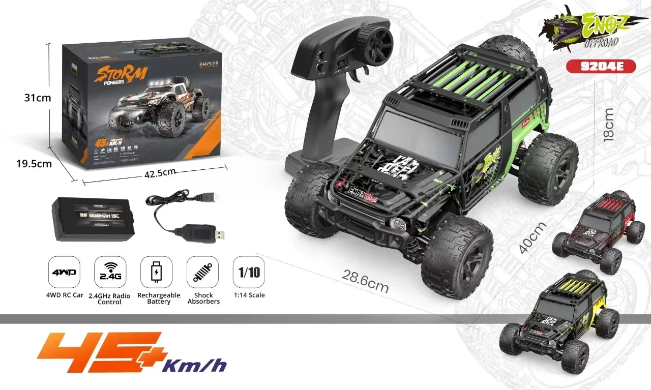 Camioneta Todoterreno RC 4WD 1:10 Sin Escobillas — imagen 5