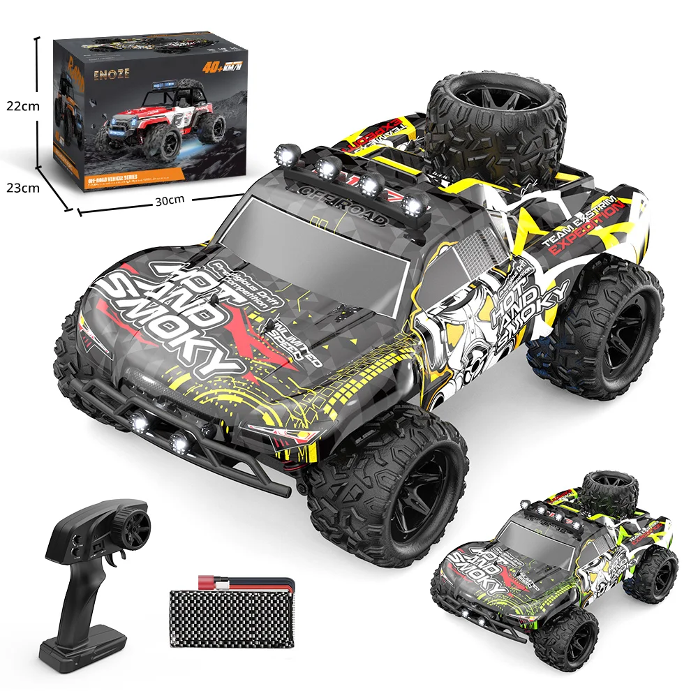 Camioneta Todoterreno RC 4x4 Escala 1:18 Roja — imagen 2