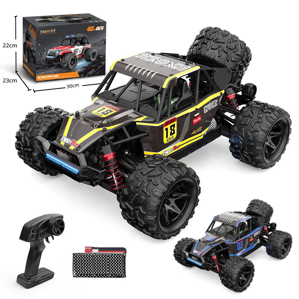 Camioneta Todoterreno RC 4x4 Escala 1:18 Roja — imagen 3