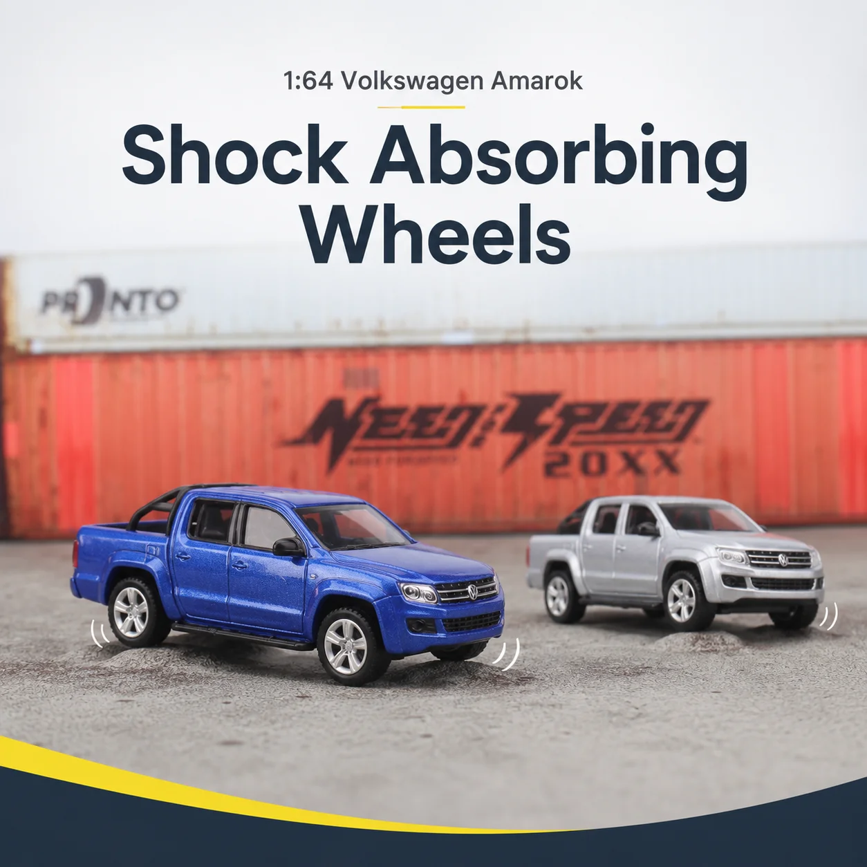 Volkswagen Amarok Miniatura 1:64 Aleación CCA — imagen 4