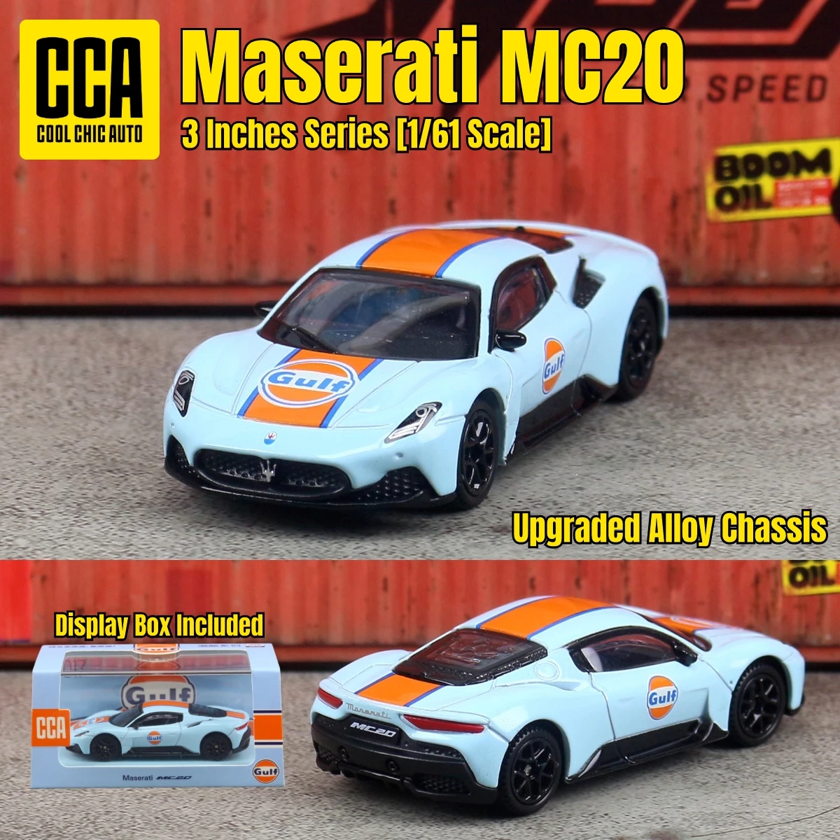 Maserati MC20 Escala 1:64 Fundido a Presión — imagen 1