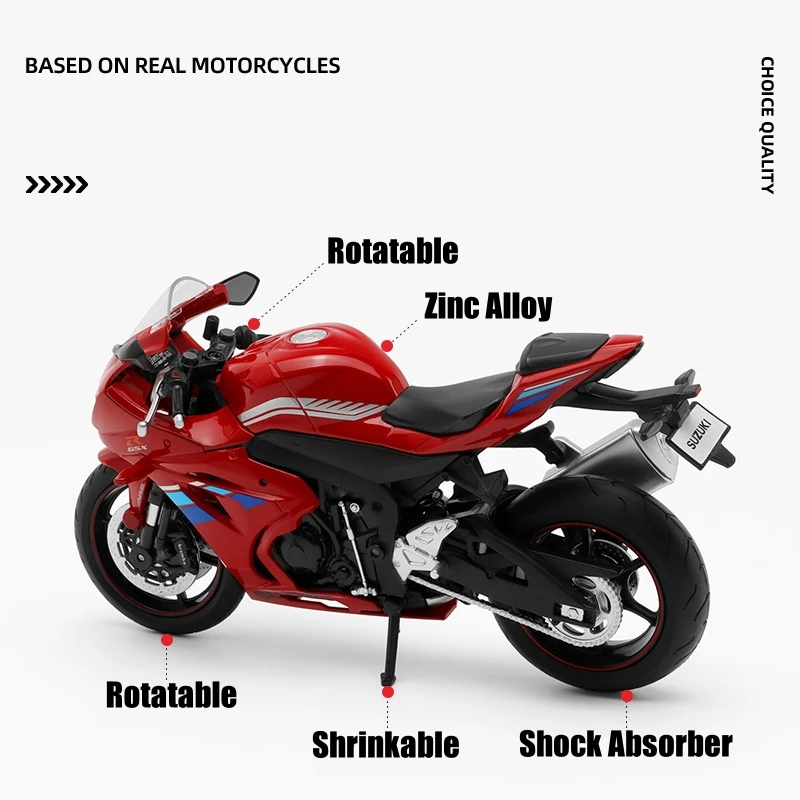 CCA Motocicleta Diecast 1:12 Colección — imagen 4