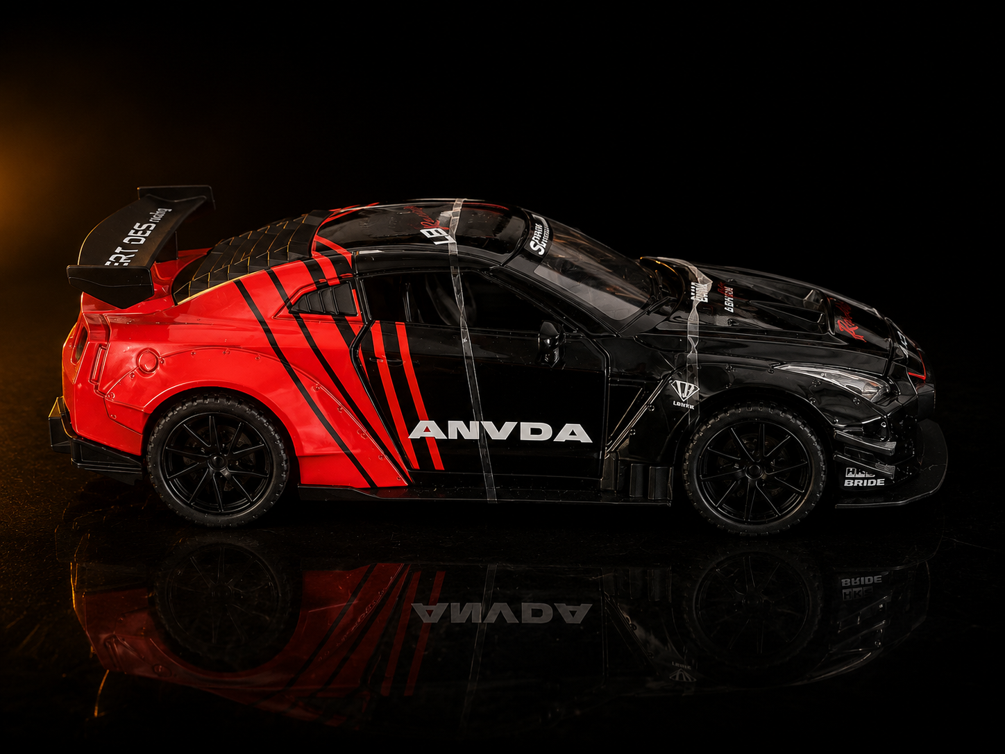 Carro Nissan GTR NEGRO