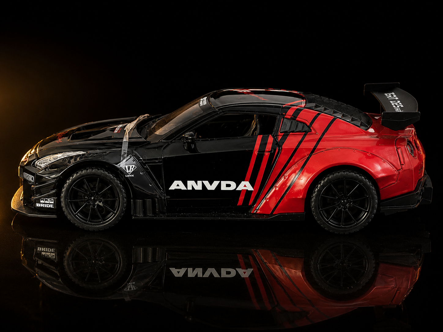 Carro Nissan GTR NEGRO