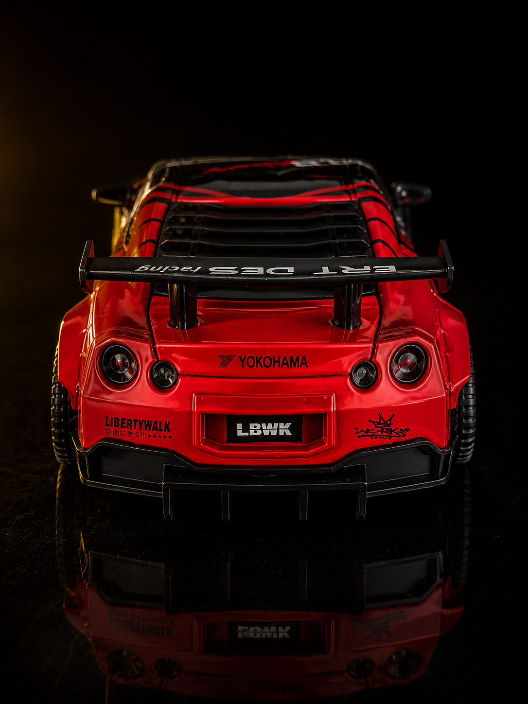 Carro Nissan GTR NEGRO
