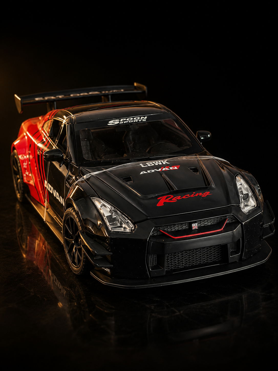 Carro Nissan GTR NEGRO