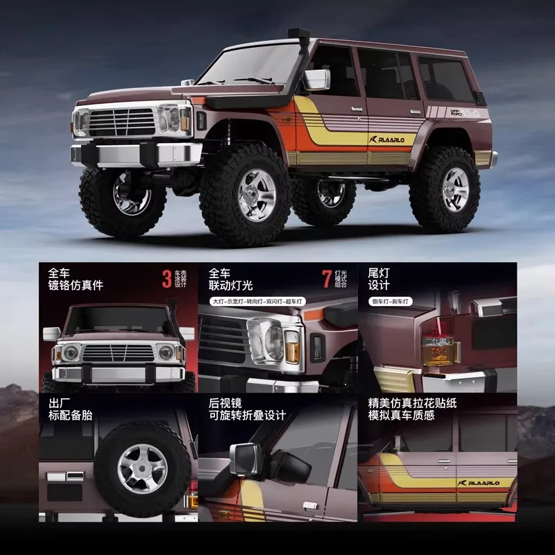 TK07 Coche de Escalada RC 1:7 4x4 — imagen 3