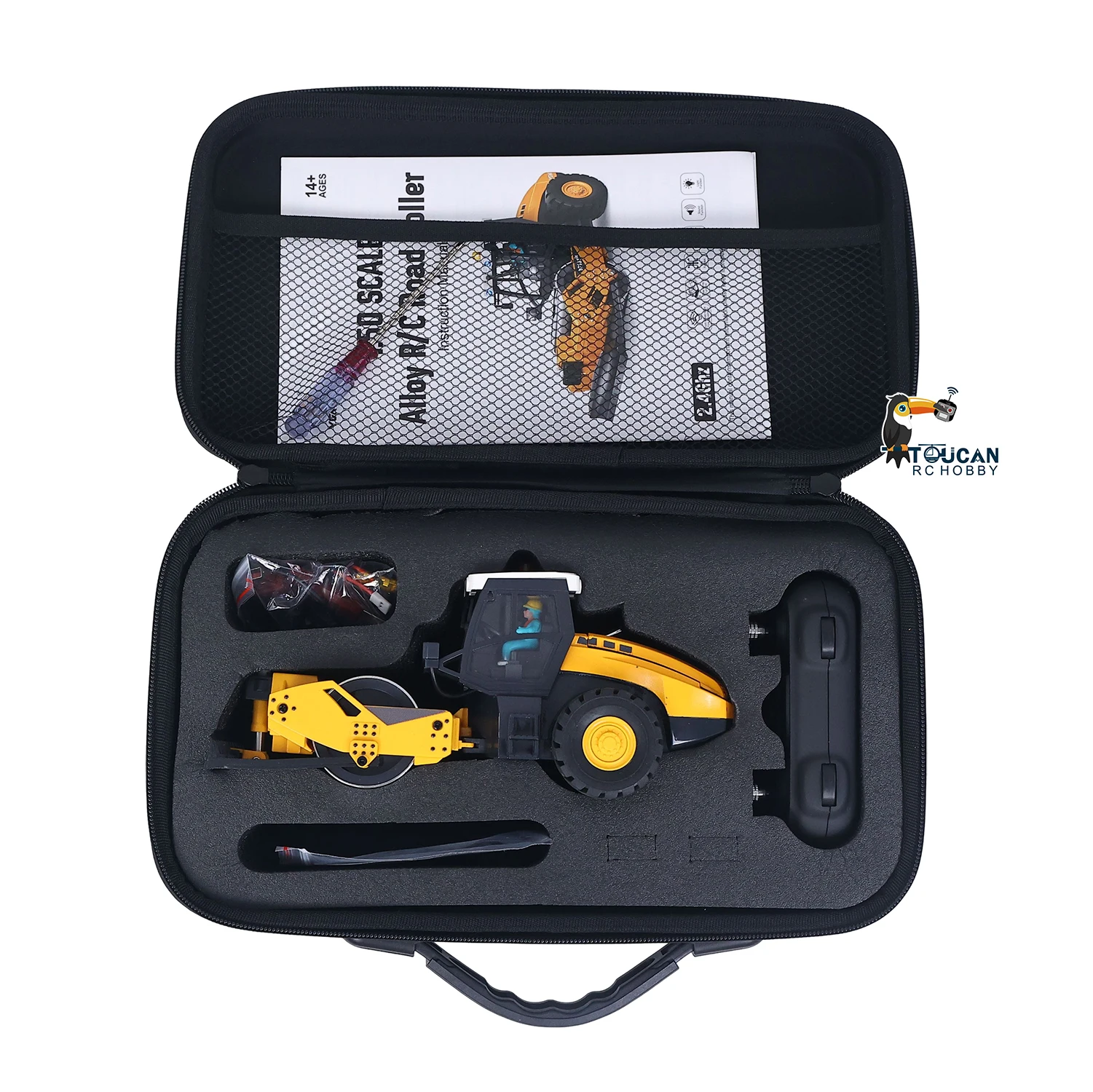 Huina H13IX Rodillo Compactador RC 1:50 — imagen 1