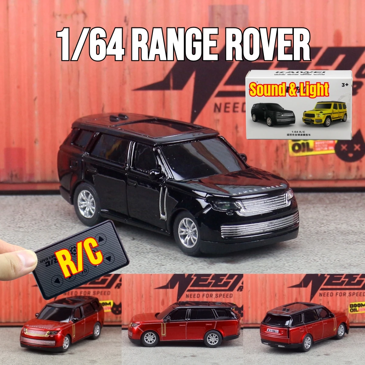 Range Rover Sport Miniatura RC Escala 1:64 — imagen 1
