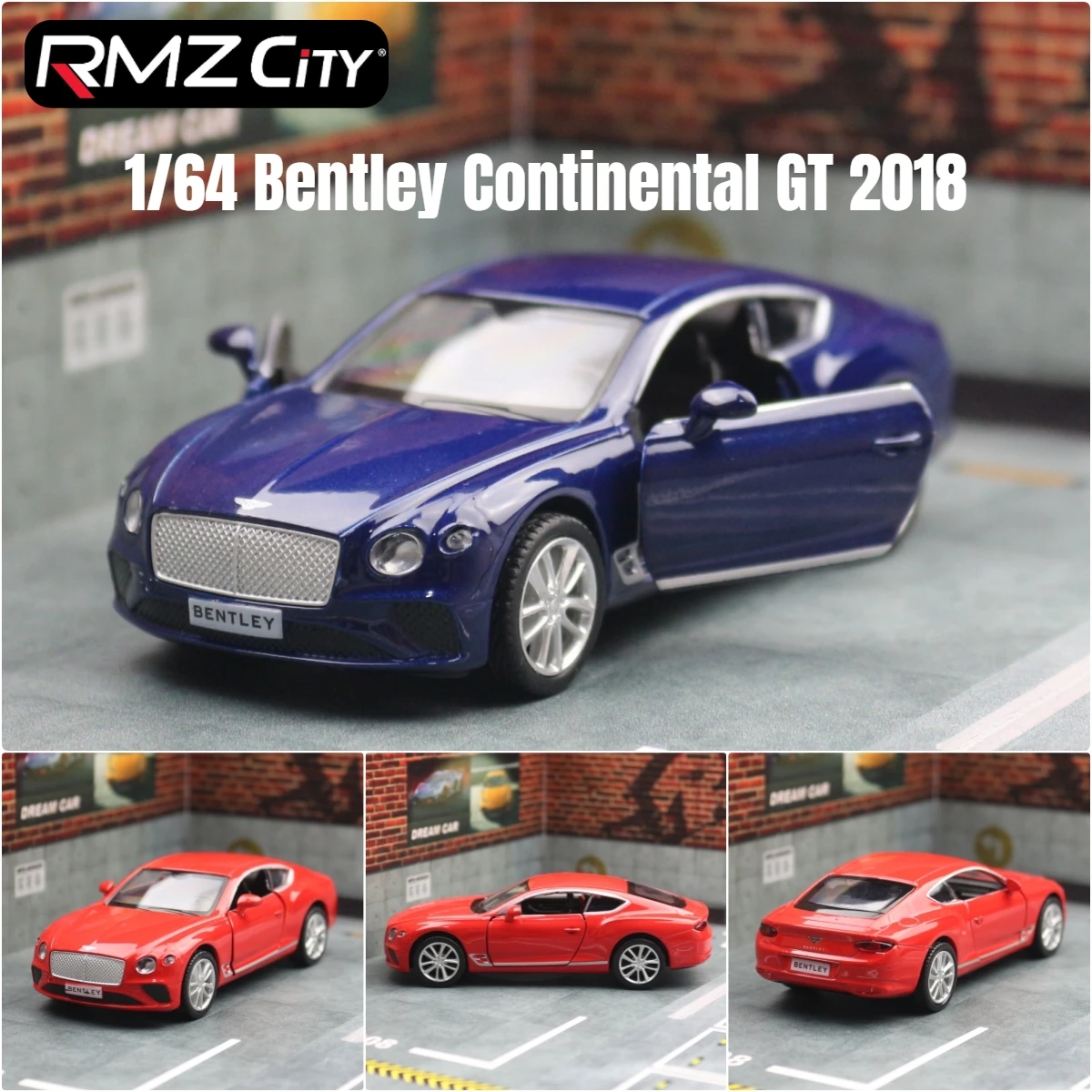 RMZ City Bentley Continental GT Escala 1:36 — imagen 1